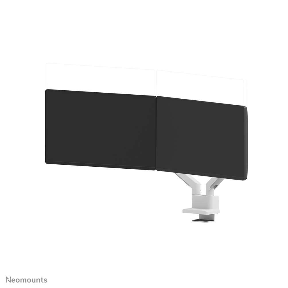 Neomounts DS70-250WH2 Brazo de monitor 17-32" - resorte de gas - Topfix - Tope-a-180°